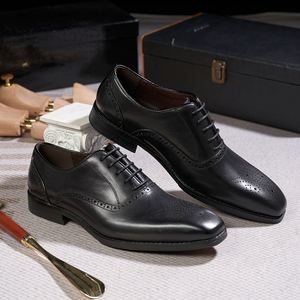 Zapatos Oxford Clásicos de Negocios para Hombre, Transpirables, Antideslizantes, Ligeros, Formales, para Oficina, Boda, Banquete, Otoño, con Diseño de Grafiti - Product Image 3