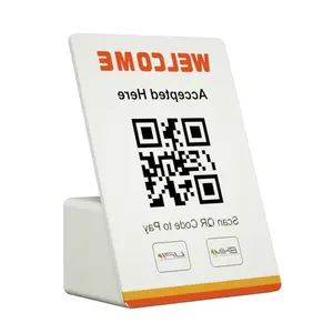 Caixa de som de nuvem BSJ para pagamento com código Qr, terminal de digitalização rápida de som de alto-falante O2o para pagamento