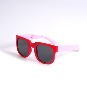 Gafas de Sol Polarizadas Plegables Unisex para Niños <span class=keywords><strong>con</strong></span> Protección UV, Gafas de Protección Solar Modernas para Bebés - Product Image 2