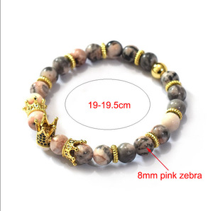Pulseras <span class=keywords><strong>tobilleras</strong></span> con corona chapada en oro para hombre y mujer, productos novedosos, 2021 - Product Image 5