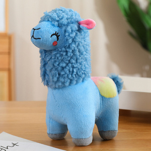 Peluche d'alpaga colorée personnalisée, adorable jouet en peluche pour enfants, <span class=keywords><strong>poupée</strong></span> en peluche douce pour cadeaux et décoration intérieure - Product Image 6