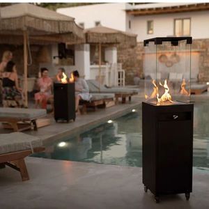 Chauffage au gaz commercial extérieur pour tente, utilisation hivernale, compatible GPL, poêle à feu mobile avec chauffage rapide et économie d'énergie - Product Image 2