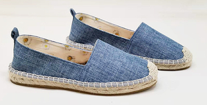 Alpargatas de tela vaquera para <span class=keywords><strong>mujer</strong></span>, zapatos femeninos de suela media de lona, <span class=keywords><strong>2022</strong></span> - Product Image 3