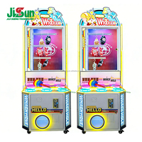 Machine d'arcade à monnayeur Baby Design Strike pour le redépôt de prix, avec marteau coloré et lumières LED, pour centre de divertissement
