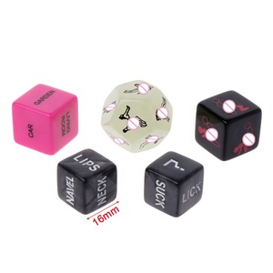 Populares <span class=keywords><strong>dados</strong></span> de póker luminosos para adultos (hombres y mujeres), <span class=keywords><strong>juego</strong></span> de colección poliédrico de 5 piezas, impermeables, con bolsa de terciopelo, juguete sexual. - Product Image 6