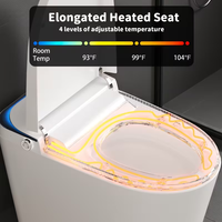 Toilette intelligente standard, installation facile, certification de qualité, bidet intelligent, toilette intelligente pour le développement immobilier