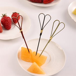 Spiedini Quadrati in Bambù Monouso - Design Moderno di Alta Qualità, Ecologici, per Feste di San Valentino - Product Image 2