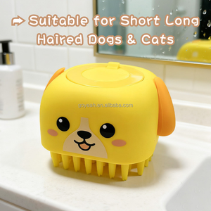 Cepillo de Silicona <span class=keywords><strong>para</strong></span> Masaje y Champú <span class=keywords><strong>para</strong></span> Perros, Diseño Ergonómico, <span class=keywords><strong>para</strong></span> Baño de Mascotas, <span class=keywords><strong>para</strong></span> Gatos y Perros - Product Image 5