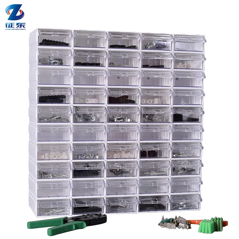 New design Industrial Storage Spare Drawers parts storage Cases Sample Boxes Parts Box