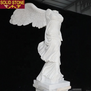 Statue de la <span class=keywords><strong>Victoire</strong></span> de <span class=keywords><strong>Samothrace</strong></span> sculptée à la main pour l'extérieur et le jardin. - Product Image 2