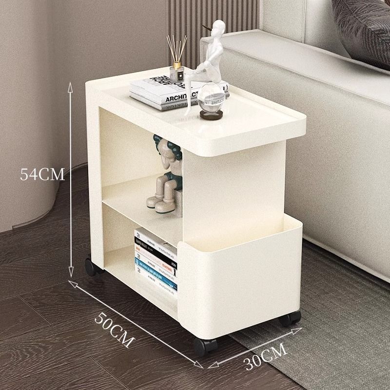 Table universelle en fer forgé blanc lait 503055