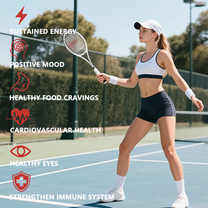 Oem/ODM tùy chỉnh nghệ tây Gummies 100% tinh khiết nghệ tây chiết xuất toàn Bộ Thảo dược thảo dược bổ sung Gummies với mật ong cho tâm trạng & điện - Product Image 2