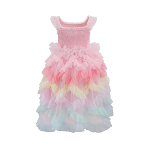 Robe d'été en gros pour filles, robe d'anniversaire pour bébés et tout-petits, pour filles de <span class=keywords><strong>2</strong></span> à 12 <span class=keywords><strong>ans</strong></span> - Product Image 2
