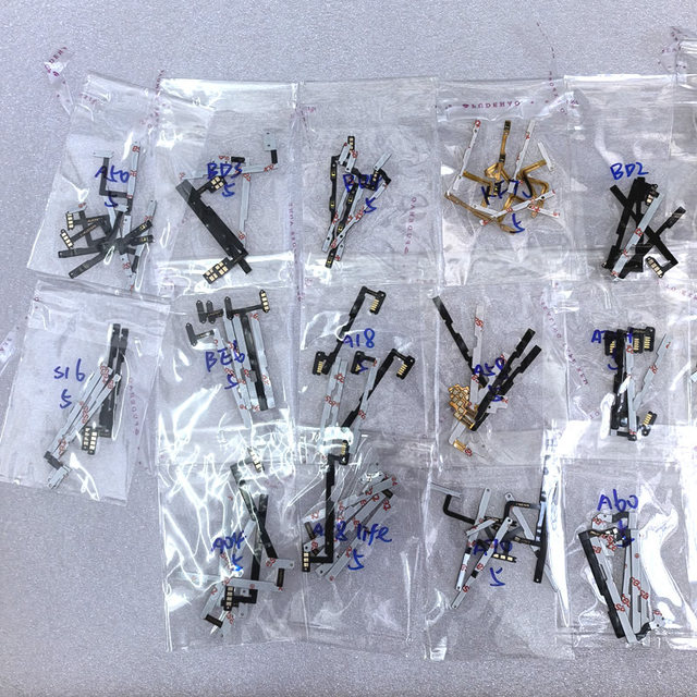 Wholesale Finger Print Sensor Touch ID Home Button Key Flex Cable for A37 A18 S16 Bd6 Power Button Fingerprint Cable