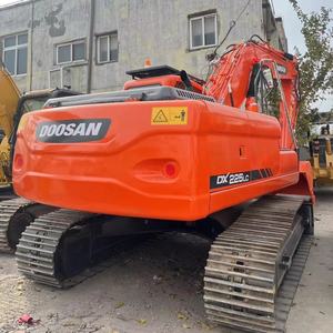 Doosan รถขุด Dx225lc 22.5T รถขุดตีนตะขาบมือสอง Doosan ทนทานของแท้รถขุดผลิตในเกาหลี - Product Image 1