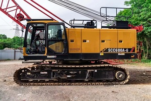 Bestselling Products Factory Supply 60 Ton Crawler <b>Crane</b> Scc600 Lifting Machinery Heavy Mobile - Product Image 6