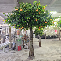 Noordse stijl gesimuleerde groene planten kunstmatige citroenboom sinaasappelboom mandarijnboom voor binnendecoratie huisinrichting