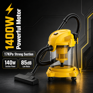 Aspirateur Balai Eau et Poussière 1400W 17KPA 8L de poussière 4L de réservoir d'eau 220-240V 2200mAh 85dB 3.44kg Portable Domestique OEM ODM - Product Image 4