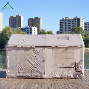 <span class=keywords><strong>Tente</strong></span> <span class=keywords><strong>gonflable</strong></span> portable grande taille 12x pour camping familial en extérieur, 3-4 <span class=keywords><strong>personnes</strong></span>, quatre saisons, une chambre, un salon - Product Image 1