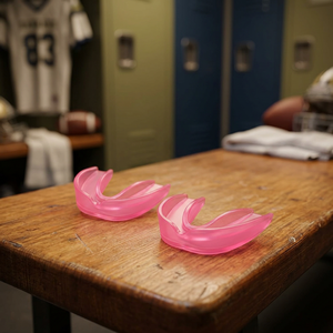 Protège-dents en silicone rose pour l'entraînement de boxe - Product Image 4