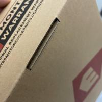 Boîtes en carton kraft écologiques, emballage personnalisé imprimé OEM pour pièces détachées de feux LED automobiles, vente en gros