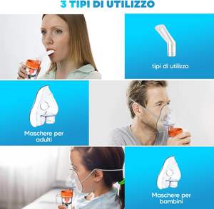 Fitconn <span class=keywords><strong>meilleur</strong></span> nébulzers portables <span class=keywords><strong>inhalateur</strong></span> médical pratique compresseur nébuliseur machine avec écran numérique - Product Image 2