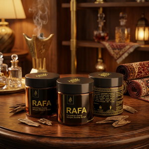 บุคูร์ราฟา 50 กรัม, กลิ่นอูดสุดหรูผสมผสานกลิ่นบาลซามิกอบอุ่น สำหรับการเผาไหม้ กลิ่นหอมในบ้าน และสร้างบรรยากาศอันเงียบสงบ - Product Image 1