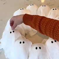Guirlande Lumineuse Fantôme d'Halloween à Prix de Gros avec Lumières LED pour Décoration de Porte, Porche Avant et Ornement de Fête à Domicile