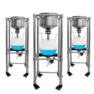 Alat penyaring vakum/penyaring, alat penyaring vakum, laboratorium, baja anti karat, harga murah, 10l, 20l