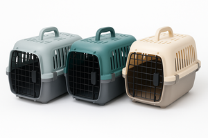 Jaula Plegable para Mascotas con Diseño de 4 Ruedas para Viajes y Alojamiento Temporal, Capacidad de 15 kg, Garantiza la Seguridad y Comodidad de las Mascotas - Product Image 2