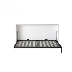 <span class=keywords><strong>Lit</strong></span> mural pliable simple pour chambre à coucher, bureau, enfants, gain de place, <span class=keywords><strong>lit</strong></span> mural pliable de taille double, mécanisme de <span class=keywords><strong>lit</strong></span> mural caché avec kit de quincaillerie - Product Image 4