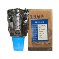 Foret triconique API 6" IADC637 LILIN, foret à trois cônes, insert en carbure pour le forage