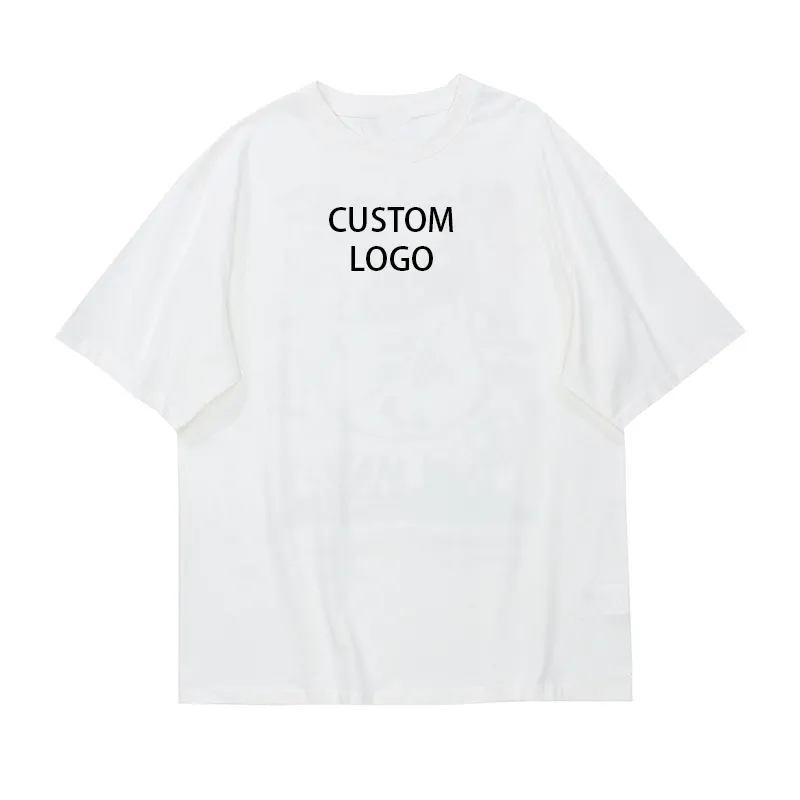 핫 셀링 맞춤 남성 의류 인쇄 온 디맨드 티셔츠 직송 t 셔츠 오버사이즈 남성 T 셔츠
