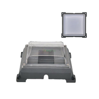 Point de pixel LED RGBW personnalisé L120mm W120mm aluminium PC IP65 blanc paysage lumière parc à thème usine puissance rouge vert bleu