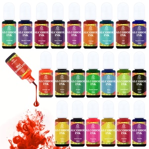 TIMESRUI Encre Alcoolisée Vibrante Super Concentrée à Base d'Alcool <span class=keywords><strong>pour</strong></span> l'Art de <span class=keywords><strong>la</strong></span> Résine Époxy, les Gobelets, les Bijoux, le Verre et <span class=keywords><strong>la</strong></span> <span class=keywords><strong>Peinture</strong></span> Céramique - Product Image 2