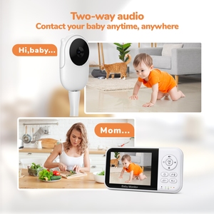Bestseller Moniteur Bébé LCD 3,2 Pouces avec Vision Nocturne, VOX, Communication Bidirectionnelle, Vidéo, Babyphone, Caméra Bébé - Product Image 6
