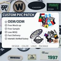 Badges en PVC souple personnalisés et patchs tactiques en PVC 2D/3D avec dos auto-agrippant pour vêtements et sacs, patchs en PVC avec logo personnalisé, vente en gros