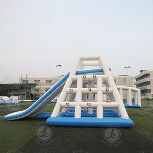 Tobogán Inflable Triangular con Logotipo Personalizado, Juguete Acuático Flotante Portátil, Equipo de Piscina para Exteriores, Tobogán para Alquiler - Product Image 3