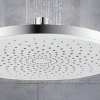 Ensemble de douche à main de haute qualité avec douchette à 5 fonctions et pomme de douche pluie haute pression de 9 pouces