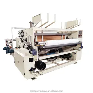 Manufacturing Rewinding Machinery Automatic Tissue Prices Toilet Paper Roll Making Machine
