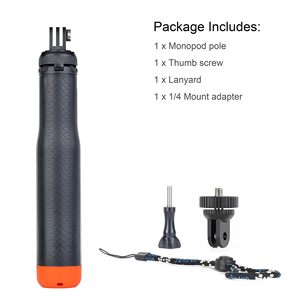 Trépied flottant 4 en 1 pour GoPro Hero 13 12 11 10 9 8 7 6 5 4 3, <span class=keywords><strong>AKASO</strong></span>, SJCAM, extension de caméra d'action, monopode - Product Image 6