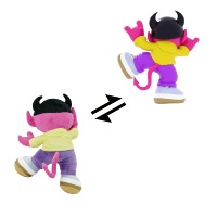 Peluches sur mesure avec logo jouets en peluche personnalisés qui correspondent parfaitement à la conception de poupées en vinyle plans drôle société mascotte jouet