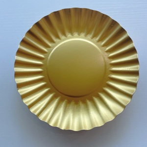 Bon marché Prix de gros <span class=keywords><strong>Assiette</strong></span> en papier jetable or argent brillant <span class=keywords><strong>Assiette</strong></span> en papier pour fête 8 "10" Assiettes à gâteau <span class=keywords><strong>Assiette</strong></span> à dessert - Product Image 3