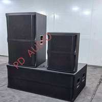 Altavoz Pasivo de Dos Vías V45 Dual de 15 Pulgadas, Altavoces Profesionales para DJ al Aire Libre, Altavoces para Conciertos, Caja de Sonido, Altavoz PA