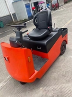 Tracteur de remorquage électrique assis EPQ-B 2t 3t 4t 6t pour le chargement d'avions, bagages, marchandises et courrier à l'aéroport, en usine et en entrepôt, pour la logistique