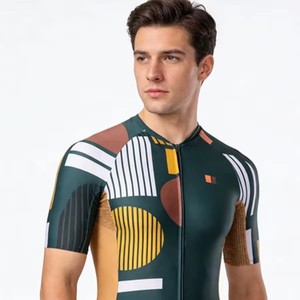 Zede Sportswear - Maillot de Ciclismo de Manga Corta, Elegante, Personalizado, de Secado Rápido, Transpirable y Cómodo, para Ciclismo de Carretera y Montaña - Product Image 3