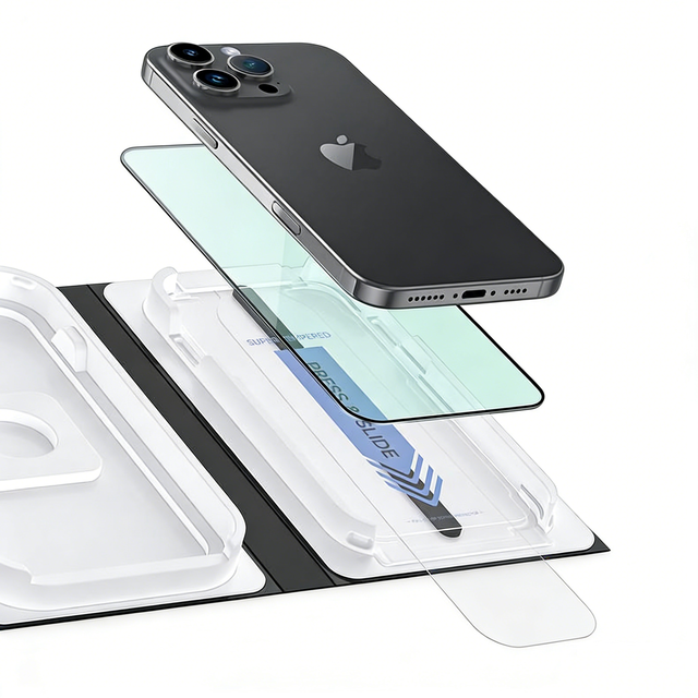 Wholesale Tempered Glass for iPhone 16 Pro Max Anti Blue Light Bubble Free Phone Screen Protector Film