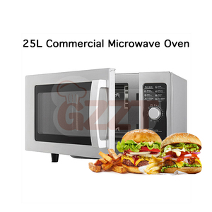 Lò Vi Sóng Thông Minh Bằng Thép Không Gỉ Đa Năng 25L Lò Vi Sóng Làm Nóng Nhanh Thực Phẩm Rã Đông Thương Mại - Product Image 6