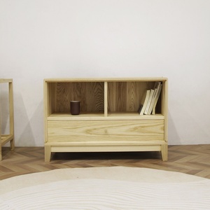 Nordic Solid Wood <b>Sideboard</b> Japanese Style Simple Design Living Room Storage Cabinet for Small Apartments Made in Chongqing - Product Image 4