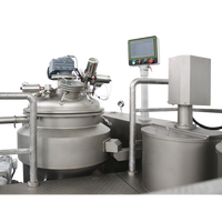La machine de production de mayonnaise professionnelle MAKWELL 500L est équipée d'une fonction d'agitation sous vide